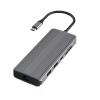 10-in-1 USB-C Docking Station with 8K HDMI, 5Gbps USB 3.0, 100W PD, Ethernet, SD/TF Card Reader, view 1