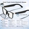 Aovemt M01pro Smart Audio Glasses with AI Translation (App-Enabled), Bluetooth 5.4 Open Ear Eyewear, IP68 Waterproof TR90 Frame, ENC Clear Calls, Prescription Ready, Includes Tinted Lenses view 2