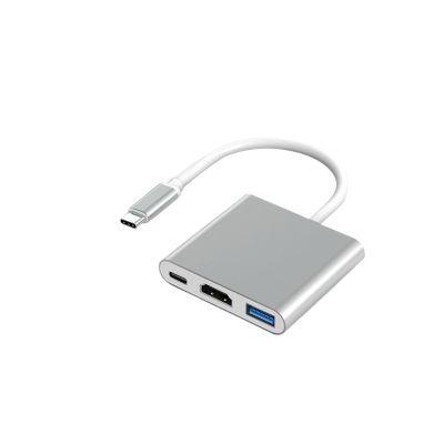 4K HDMI USB 3.0 Hub Adapter C Splitter TV Portable Docking Station for Laptops PC Air Switch