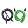 Spring Wire RJ45 8Pin Kilomega Network Cable with Shielded Ethernet Cable Camera CA6TA 8-core Male to Male Industry PUR Line(Green,20 Meters) view 3