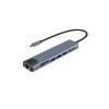 8-in-1 TY>pe C Docking Station, Featuring A USB Hub with RJ45 and PD Ports(6 in 1) view 3