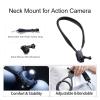 Compatible for DJI Osmo Action 5/4/3 & GoPro Magnetic Neck Mount with Adjustable Chest Strap, Hands-Free Holder for Action Cameras view 3