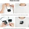 Compatible for DJI Osmo Action, Adjustable Magnetic Chest and Neck Mount with Quick Release Lanyard view 4