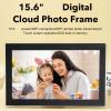 Bewinner Digital Picture Frame 15.6 inch, WiFi Digital Photo Frame with 32GB Storage, Full HD Touchscreen, Tabletop & Mountable, Share Photos and Videos via App (US Plug) view 2