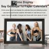 Bewinner Digital Picture Frame 15.6 inch, WiFi Digital Photo Frame with 32GB Storage, Full HD Touchscreen, Tabletop & Mountable, Share Photos and Videos via App (US Plug) view 3