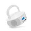 VBESTLIFE Portable Top Loading CD Player, CD R RW Compatible, Bluetooth and 3.5mm, LED Display, FM, USB AUX Player for Home (US Plug) view 1