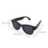 Wisoqu Smart Glasses, 8MP Camera 32MP Interpolated AI Real Time Translation Multilingual Communication with 3600mAh Reverse Charging Case view 2