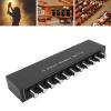10 Channel Headphone Amplifier, Professional Stereo Headphone Amp, Ultra Low Noise with Independent Volume Control, 1 in 10 Out Splitter for Studio Mixing, Built in Equalizer view 4