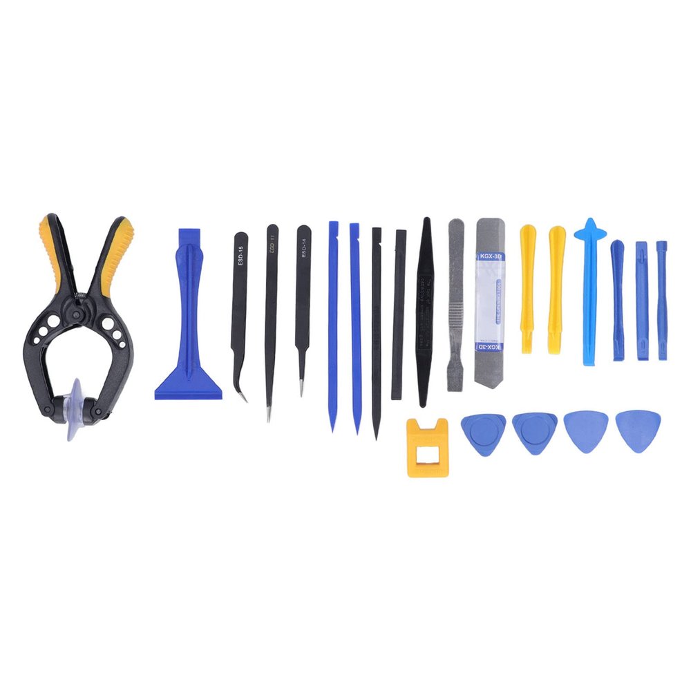 Professional Disassembly Repair Tool Kit Premium Stainless Steel 23PCS Electronics Maintenance Set with Ergonomic Handles for Phone Motherboard Repair and Device Fixing