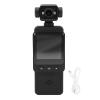 Wisoqu 1080P Action Camera, 1.54 Inch TFT Screen 360 Degree Rotatable Lens with Built in WiFi and Stabilization, for Cycling Motorcycle Vlog POV Recording view 1