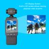Wisoqu 1080P Action Camera, 1.54 Inch TFT Screen 360 Degree Rotatable Lens with Built in WiFi and Stabilization, for Cycling Motorcycle Vlog POV Recording view 2
