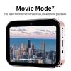 Akozon 4K UHD Digital Camera 16X Zoom Auto Focus HD Portable Compact Camera with 32GB Memory Card 3 Inch (Pink) view 4