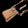 Sav-A-Jake 1.5 inch wide Leather Radio Strap Combo 3 piece Set Pocket Style Radio Case Heritage Brown (XL 6'1"-6'6" 59-68 inches) view 2
