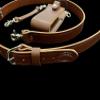 Sav-A-Jake 1.5 inch wide Leather Radio Strap Combo 3 piece Set Pocket Style Radio Case Heritage Brown (XL 6'1"-6'6" 59-68 inches) view 4