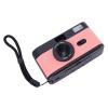 Akozon 35mm Film Camera 28mm F/8 Lens 1/120s Shutter Speed Retro Film Camera with Flash and 27 Color Films (Black Pink) view 4