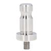 Stainless Steel Prism Pole Adapter Mount ADL02 1/4 20 Thread GPS RTK Total Station Base Connector for Surveying Equipment Tripod Alignment Durable Rustproof view 1