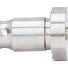 Stainless Steel Prism Pole Adapter Mount ADL02 1/4 20 Thread GPS RTK Total Station Base Connector for Surveying Equipment Tripod Alignment Durable Rustproof view 2