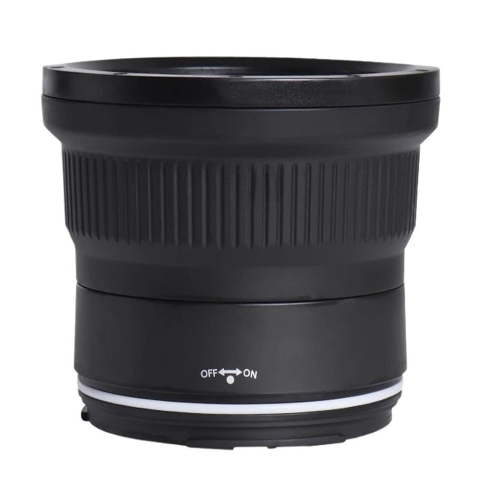 Waterproof Camera Housing 90mm Flat Lens Barrel for A7C/A7II/A7RIII/A7RIV/A7SIII/A9/A9II/A1/A7MIV/A7RV