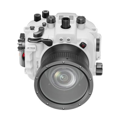 130ft Underwater Camera Housing for A7 III A7R A7M3 A7M Professional Diving Box Case Cover Standard Port