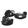 TG5 TG6 Underwater Housing Kit 100m Waterproof Case+Red Filter+Wide Angle Lens/Flash for Diving view 1