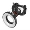 TG5 TG6 Underwater Housing Kit 100m Waterproof Case+Red Filter+Wide Angle Lens/Flash for Diving view 4
