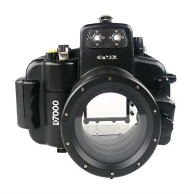 130ft/40m Waterproof Box Underwater Camera Diving Case, Compatible for Nikon, D7000 D7100 DSLR Bag Cover
