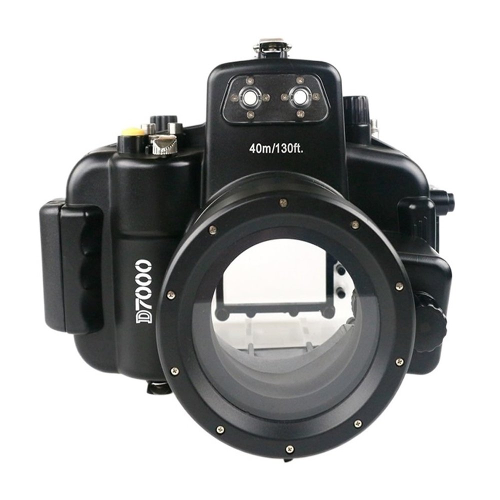 130ft/40m Waterproof Box Underwater Camera Diving Case, Compatible for Nikon, D7000 D7100 DSLR Bag Cover