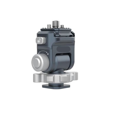 Compatible for Universal Cameras - Quick-Install Dual Head Gimbal Camera Rabbit Cage, Metal Expansion Accessories(F22 2541)