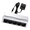 5 Port Gigabit Ethernet Switches Fast Speed Data Transfer Plugs and Play Plastic Housing for Home Office Networking Expansion Home Office Networking Switches view 3
