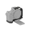 Compatible for Nikon Z5 II Camera Cage, Aluminum Alloy Video Rig with Dual Cold Shoe Mount & Multiple Threaded Holes(Set) view 3