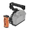 Compatible for Nikon Z5 II Camera Cage, Aluminum Alloy Video Rig with Dual Cold Shoe Mount & Multiple Threaded Holes(Set) view 4