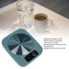 Buachois Smart Temperature Control USB Coffee Warmer, 1-Pack Portable Compact Cup Mug Warmer with Energy Saving Technology for Home Office Travel (Green) view 4