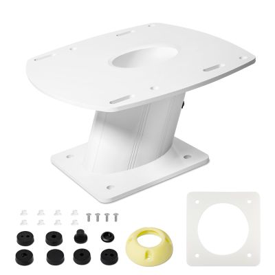 APT-150-01 Aluminum Radar Mount 6" AFT Leaning Compatible with Garmin Raymarine Simrad Radomes