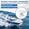 APT-150-01 Aluminum Radar Mount 6" AFT Leaning Compatible with Garmin Raymarine Simrad Radomes view 4