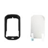 BlesConi Silicone Protective Cover with High-Definition Film Set for Bryton Rider 320 420 Bicycle GPS Computer, Black view 1