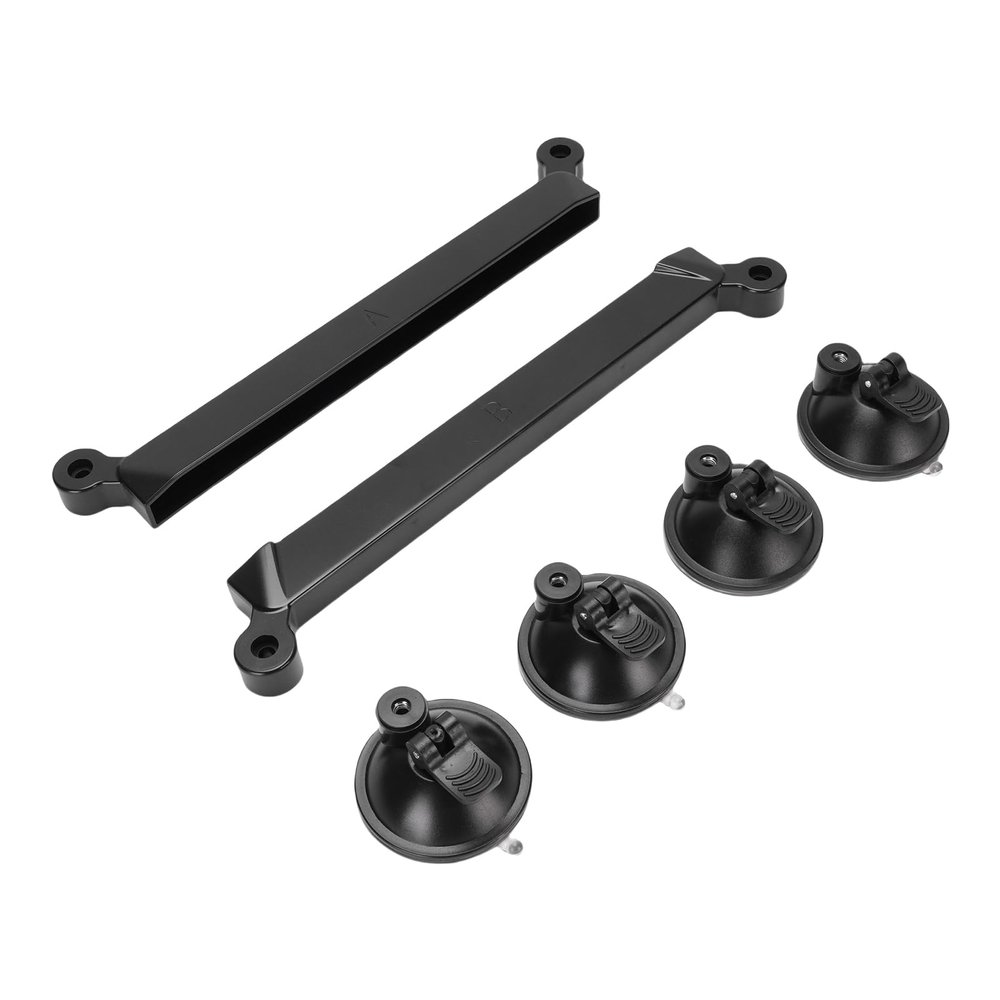 Badafaci Satellite Dish Suction Cup Mount, ABS Lightweight Car Roof Mount, Easy Installation for SUVs and Outdoor Activities