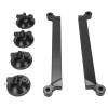 Badafaci Satellite Dish Suction Cup Mount, ABS Lightweight Car Roof Mount, Easy Installation for SUVs and Outdoor Activities view 2