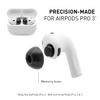 ADV. Eartune Fidelity UF-A3 | Replacement Memory-Foam Tips for AirPods Pro 3 | Secure Fit, All-Day Comfort, Superior Noise Isolation, Rich Bass, Built-in Wax Guard | Black [Large] [3-Pairs] view 4