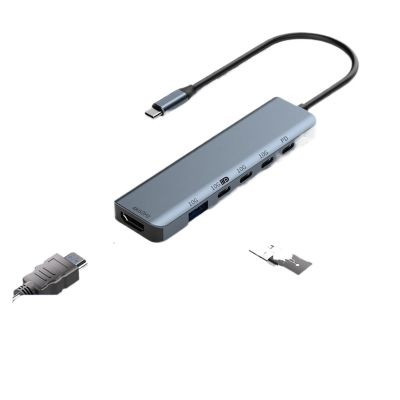 10Gbps Type-C Full-Function PD 100W Fast Charging Dock 4K@60Hz Video USB-C 3.2(61C)
