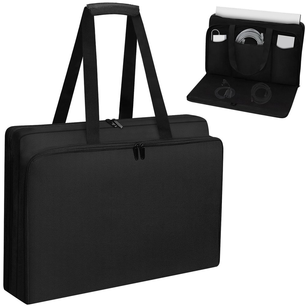 CSOKRE Carrying Case Compatible with Starlink standard Gen 3, With Thick Padded Inner and Multiple Pockets, Heavy-Duty Travel Storage Bag For Satellite Dish Router Accessories, For Camping,Outdoor, RV