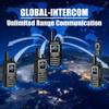 Lifetime Free Global Rapid Walkie Talkies Unlimited Range Nationwide PTT 4G LTE PoC Long Range Two Way Radios 5000 Miles Long Distance for Family,Logistics,Construction (10 Pack with SIM) view 2
