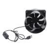 120mm USB 5V Exhaust Fan with 3 Speed Adjustable Switches Suitable for Printer Ventilation & Enclosure Cooling Systems Adaptable Airflows Ducted Exhaust Fan view 1