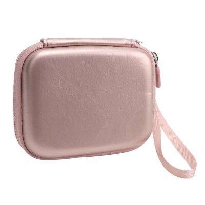CHICIRIS Mini Link Liplay Camera Hard Case, Durable PU Leather Protective Bag with Mesh Pockets for Photos, Ideal Photography Lovers ()