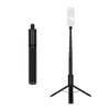 EBTOOLS 48 Inch Selfie Stick Tripod, 7 Sections Extenable Aluminum Alloy Pole, 1/4" Stainless Steel Screw, Dual Groove, 2 in 1 Extendable Selfie Stick, for Panoramic Camera, Phone view 1