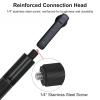 EBTOOLS 48 Inch Selfie Stick Tripod, 7 Sections Extenable Aluminum Alloy Pole, 1/4" Stainless Steel Screw, Dual Groove, 2 in 1 Extendable Selfie Stick, for Panoramic Camera, Phone view 3