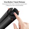 EBTOOLS 48 Inch Selfie Stick Tripod, 7 Sections Extenable Aluminum Alloy Pole, 1/4" Stainless Steel Screw, Dual Groove, 2 in 1 Extendable Selfie Stick, for Panoramic Camera, Phone view 4