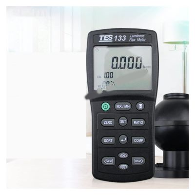 Light Meter, TES-133 Luminous Flux Lumen Tester Luminometer Strength Test Accurate and Instant Response For LEDs Fiber Illuminators(2)