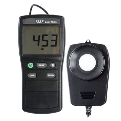 Light Meter, 1337 Photometer Digital Illuminance Meter 2000 FC Brightness Detector Photometer(2)