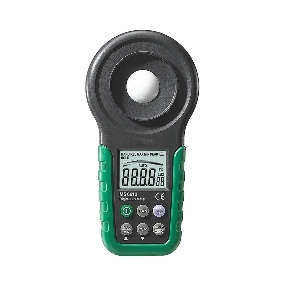 Light Meter, Digital Multi Function Luxmeter MS6612 High Accuracy 200,000 Lux Light Meter Test Spectra Auto Range(1)