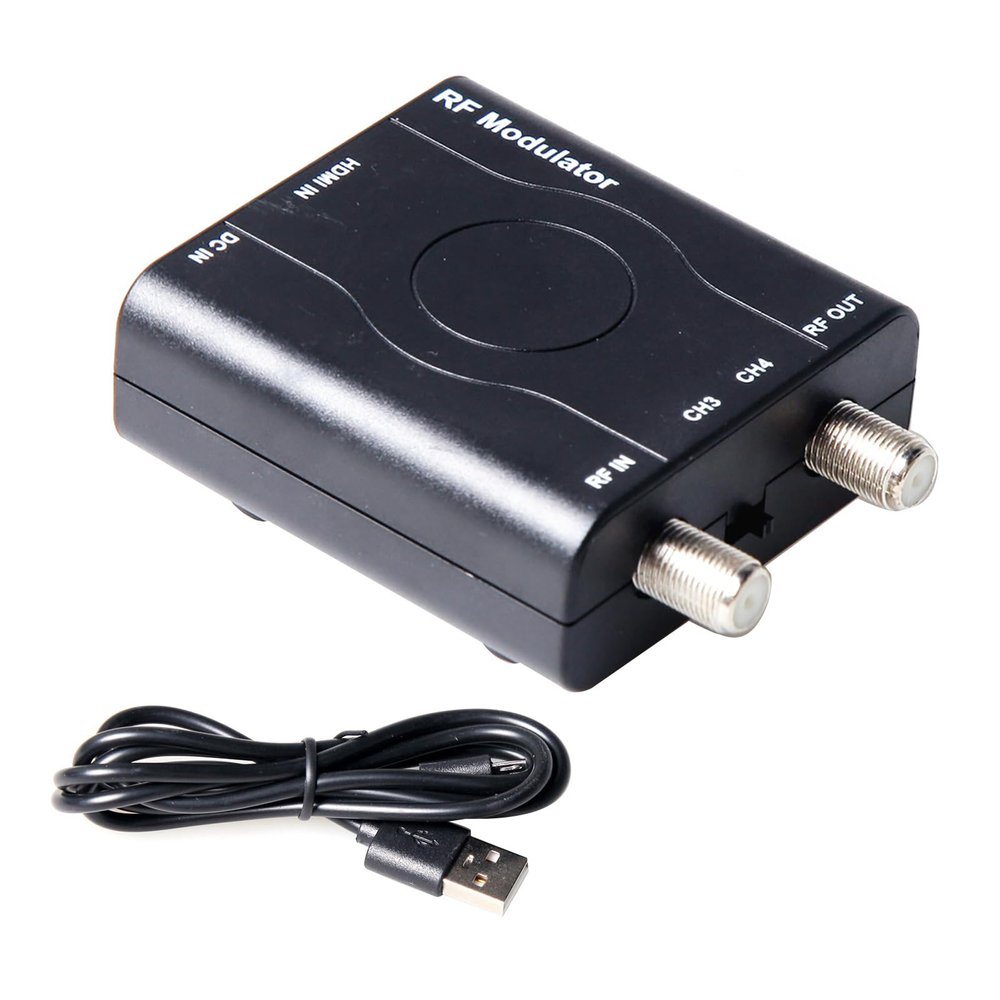 MLKOSS HDMI to RF Adapter Supporting NTSC Format Output